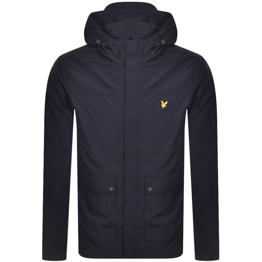 Alternative Image for ProductLyle And Scott Hooded Jacket Navy1